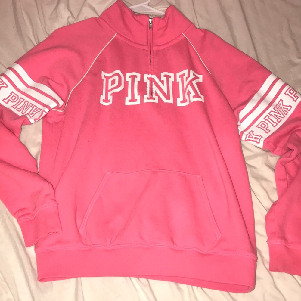Victoria’s Secret Pink half-zip hoodie